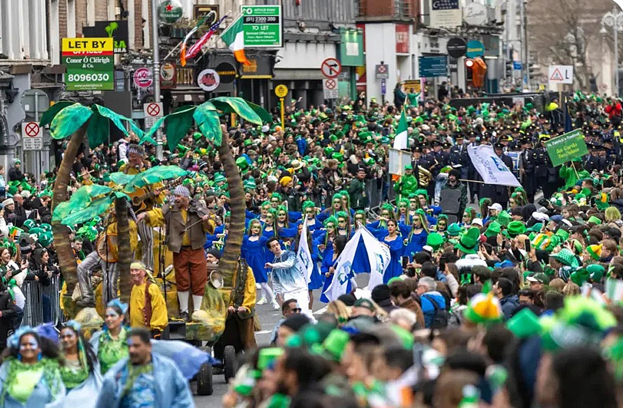 Whats on in Dublin 2026 St Patricks day parade
