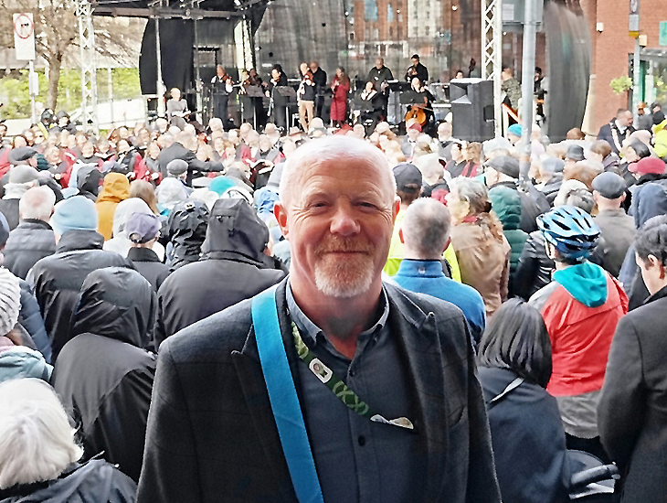 Best Dublin Tour guide David given 5 star reviews by guests on his private walking tours of Dublin